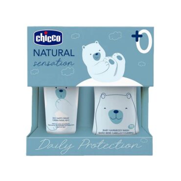 Chicco Bath Shampoo Body Lotion Natsens Set