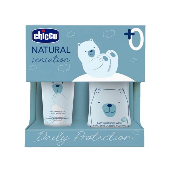 Chicco Bath Shampoo Body Lotion Natsens Set