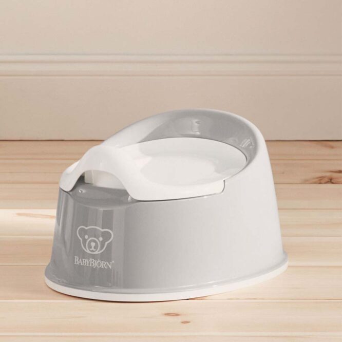 BabyBjorn Smart Potty Seat - Gray/White