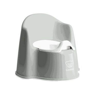 BabyBjorn Potty Chair - Gray/White