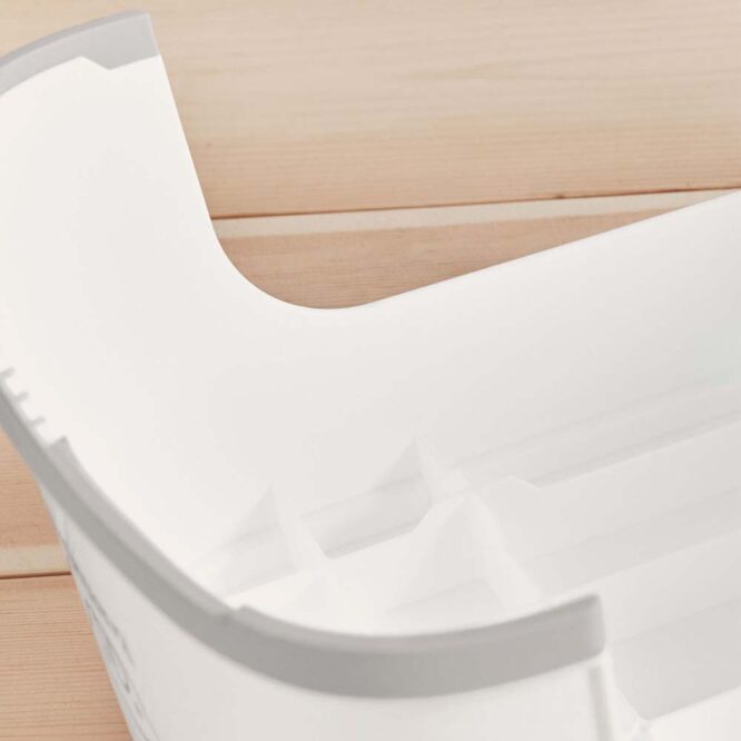 BabyBjorn Step Stool - White/Gray