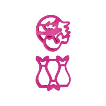 Lunch Punch Sandwich Cutters Mermaid 2 Pcs