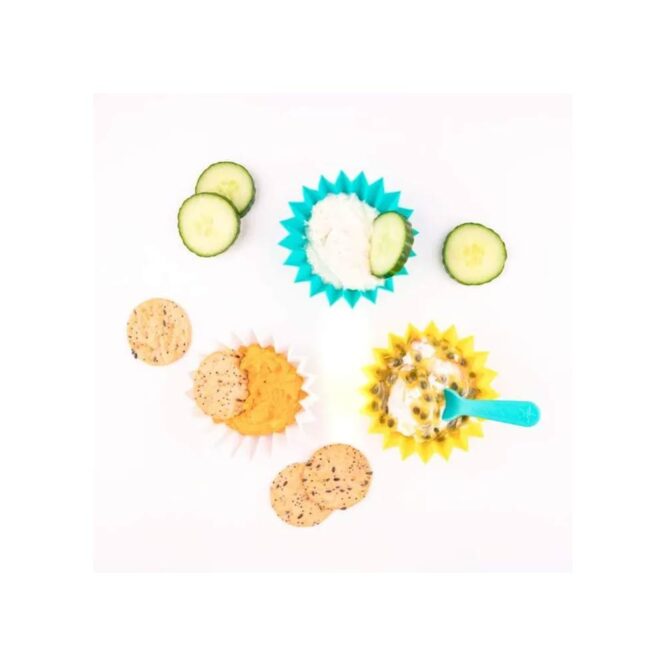 Lunch Punch Jumbo Silicone Yellow - 3 Pcs