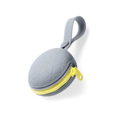 Skip Hop Silicone Pacifier Holder - Gray