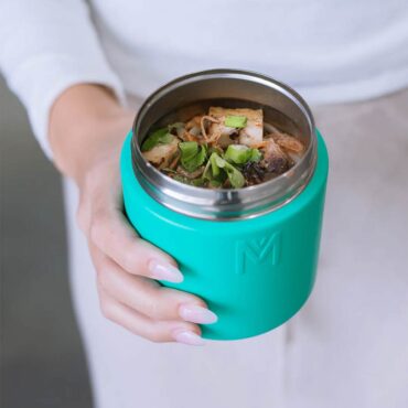 MontiiCo Insulated Food Jar 400ml - Green