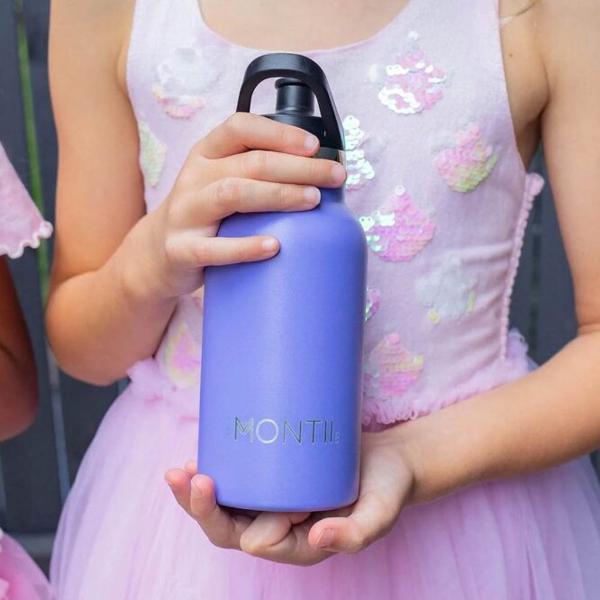 MontiiCo Insulated Mini Bottle 350ml - Grape