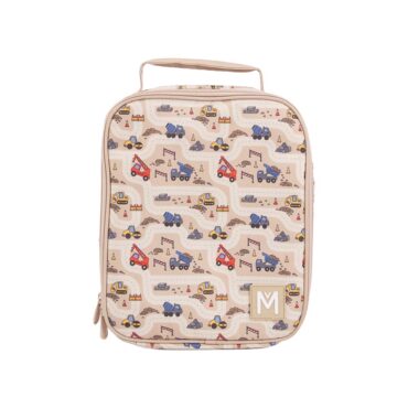 MontiiCo Lunch Bag with Ice Pack (Large) Construction