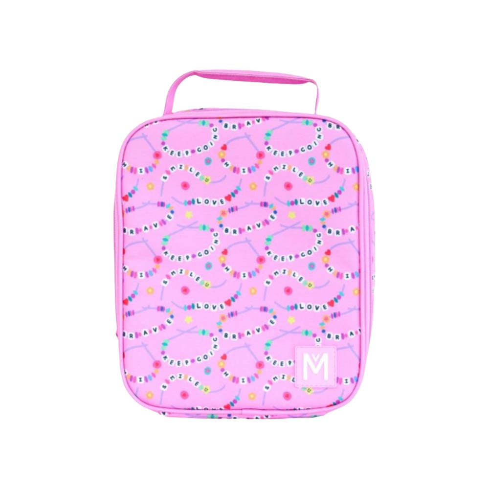 MontiiCo Lunch Bag with Ice Pack (Large) Friends Forever