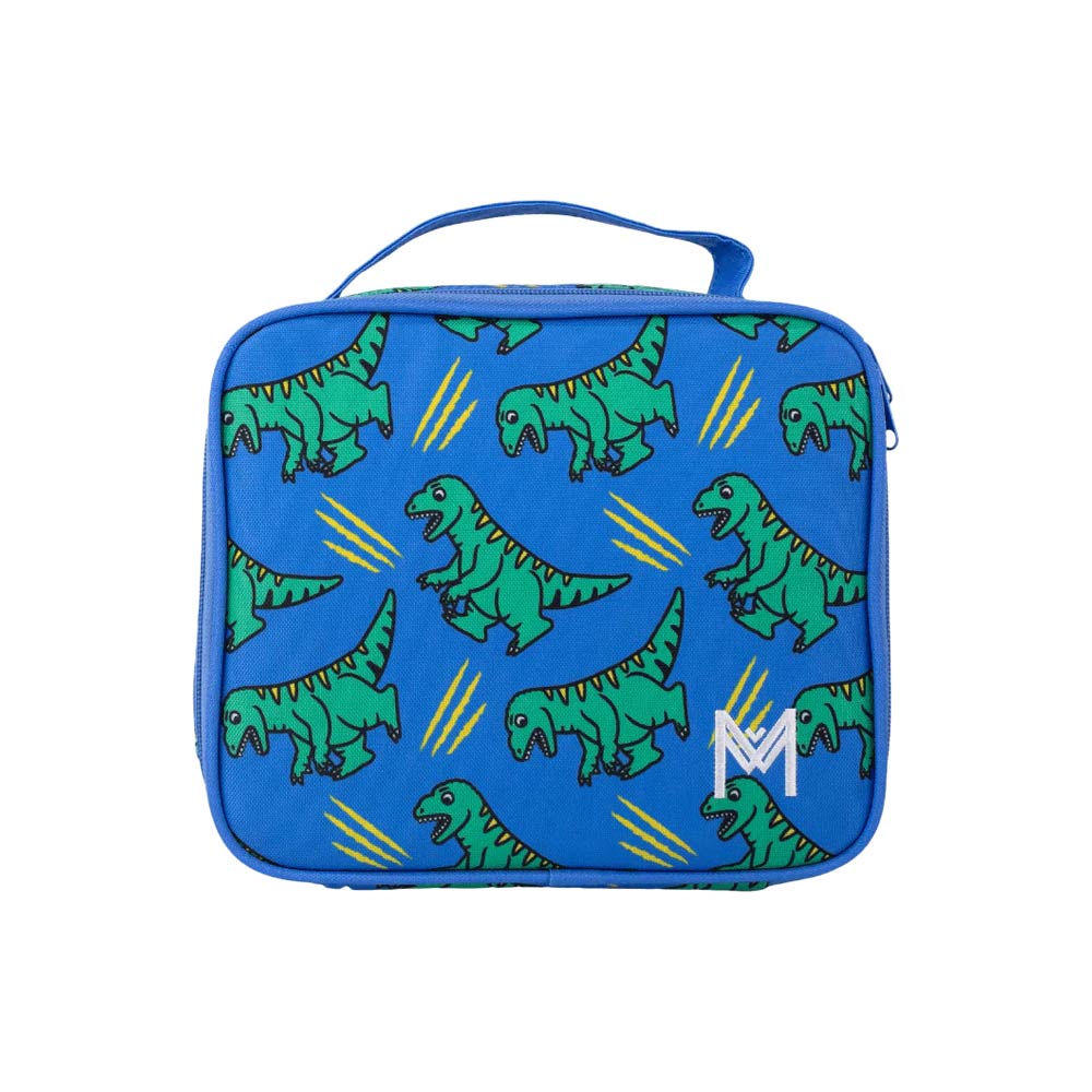 MontiiCo Lunch Bag with Ice Pack (Medium) Dinosaur