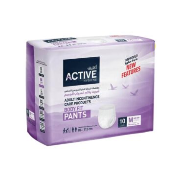 Active Hygiene Adult Body Fits Pants Size Medium - 10 Shorts