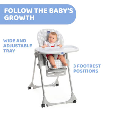 Chicco Polly Easy Highchair - Giraffe