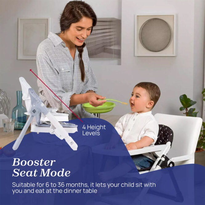 Chicco Chairy Convertible Booster Seat (6m+) Max 15kg - Bunny