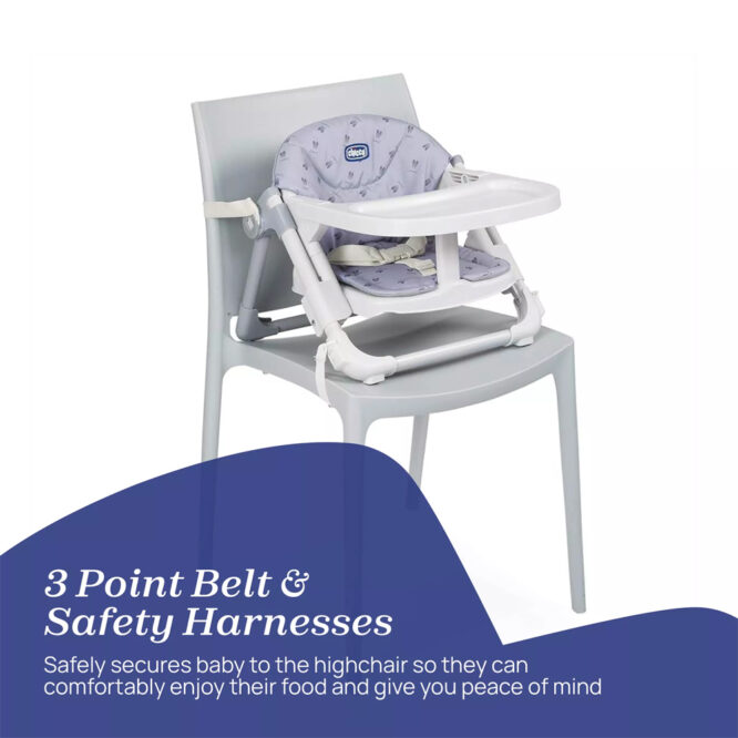 Chicco Chairy Convertible Booster Seat (6m+) Max 15kg - Bunny