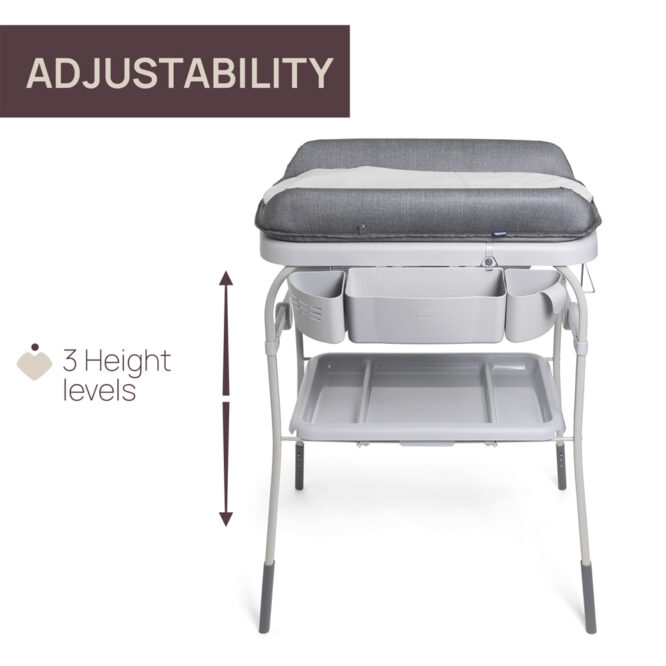 Chicco Cuddle & Bubble Comfort (0m+) Max 11kg - Graphite Melange