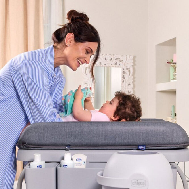 Chicco Cuddle & Bubble Comfort (0m+) Max 11kg - Graphite Melange