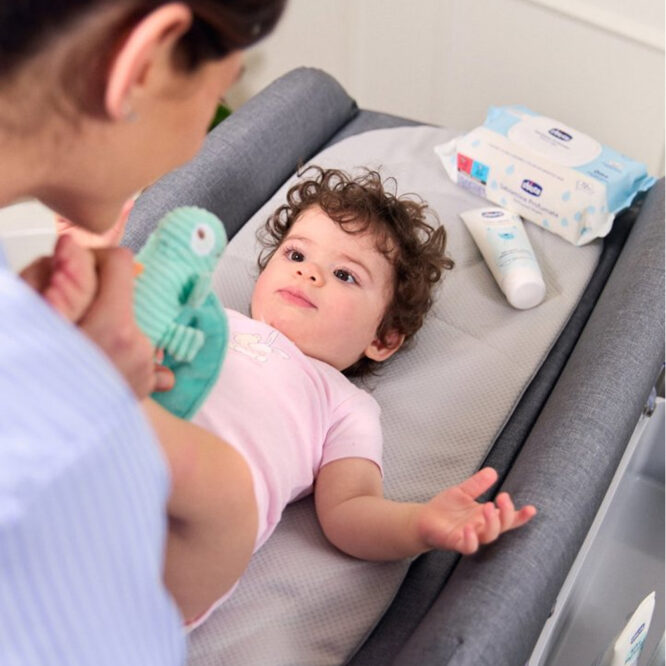 Chicco Cuddle & Bubble Comfort (0m+) Max 11kg - Graphite Melange