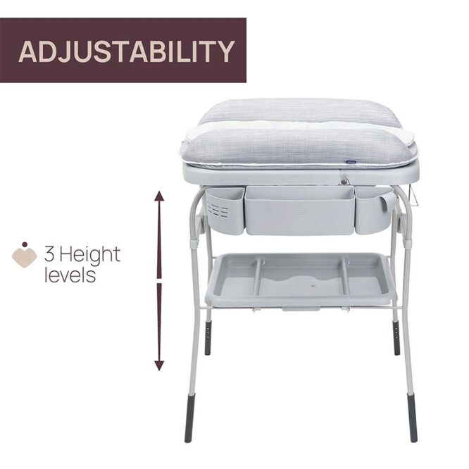 Chicco Cuddle & Bubble Comfort (0m+) Max 11kg - Gray Melange