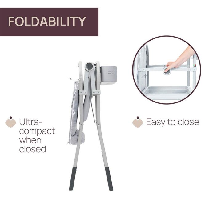 Chicco Cuddle & Bubble Comfort (0m+) Max 11kg - Gray Melange