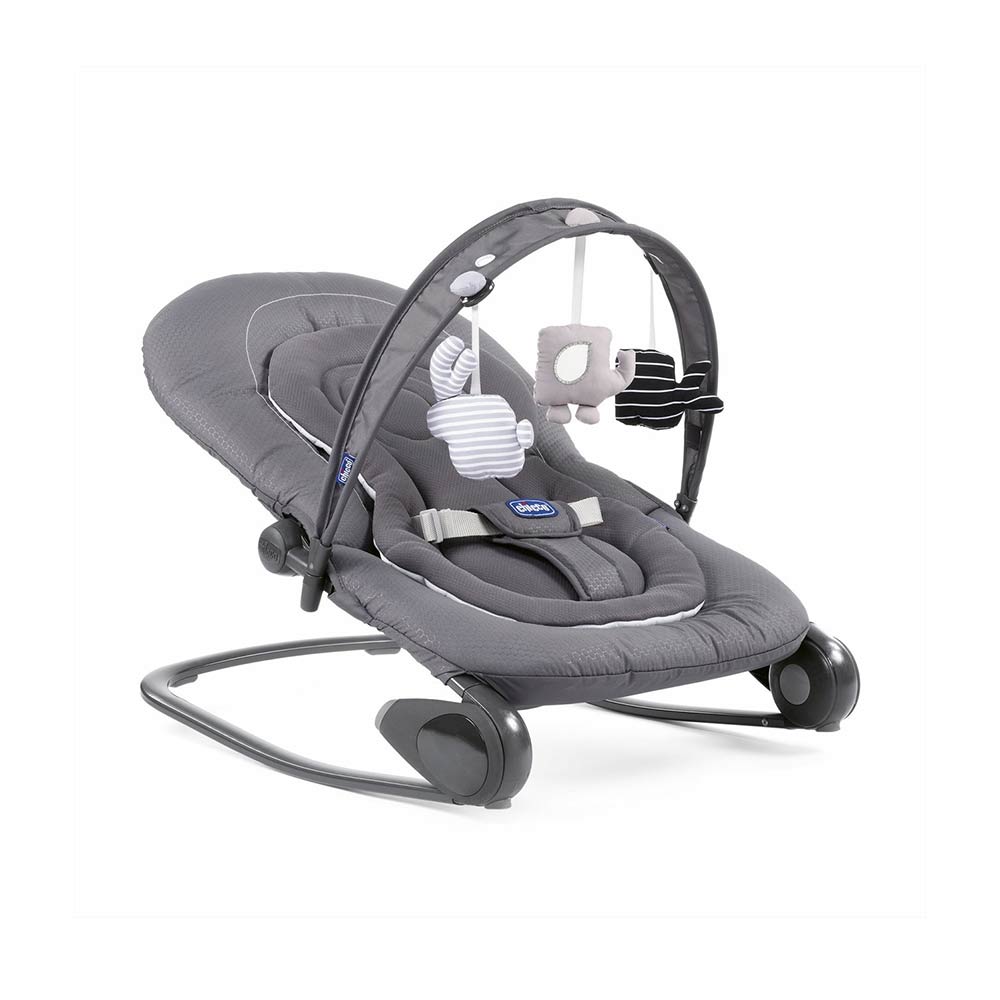 Chicco Hooplà Baby Bouncer (0m+) Max 18kg - Moon Gray