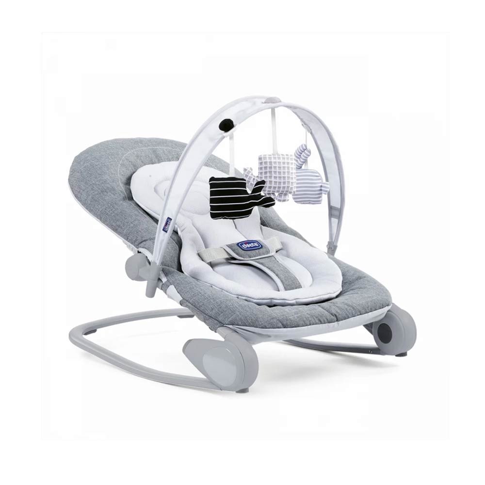 Chicco Hooplà Baby Bouncer (0m+) Max 18kg - Titanium