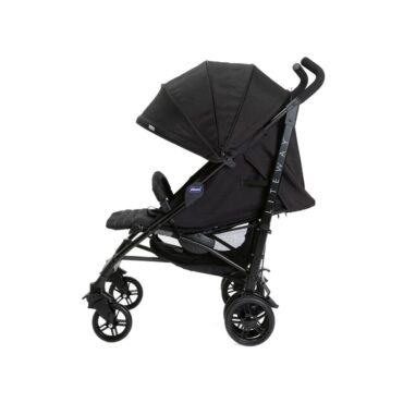 Chicco LiteWay4 Basic Stroller (0m+) Max 22kg - Jet Black