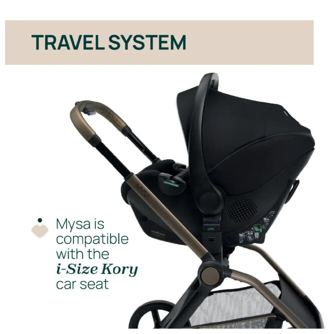 Chicco Mysa Stroller (0m+) Max 22kg - Bronze Lizard