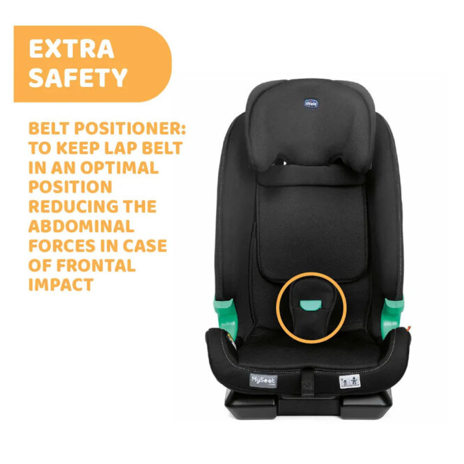 Chicco MySeat i-Size Car Seat (15m+) Black