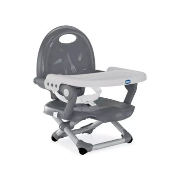 Chicco Pocket Snack Booster Seat (6m+) Max 15kg - Dark Gray