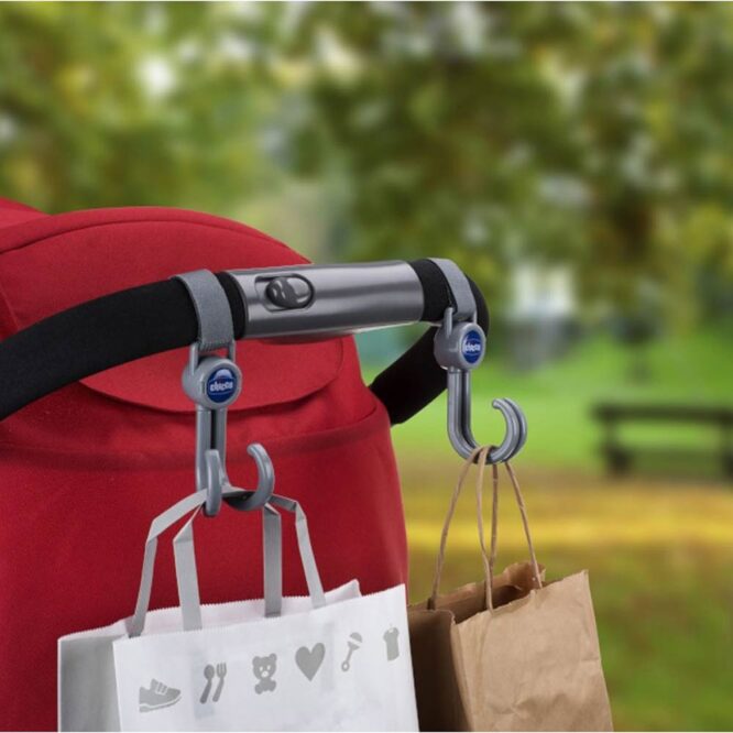 Chicco Universal Hooks for Stroller - Gray