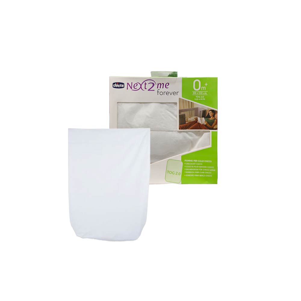 Chicco Next2Me Forever TOG2.0 Crib Duvet (0m+) White