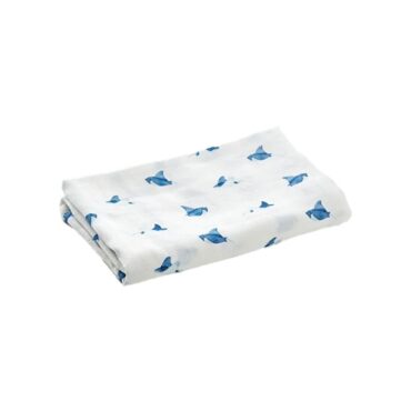 Caline Baby Cotton Muslin Swaddle - Sting Ray
