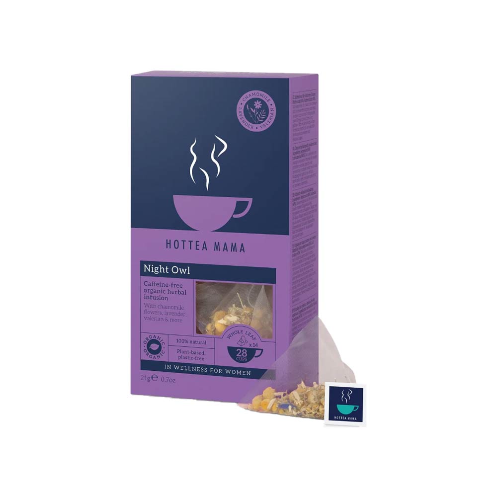 HotTea Mama Organic Tea | Night Owl - 14 Tea Bags