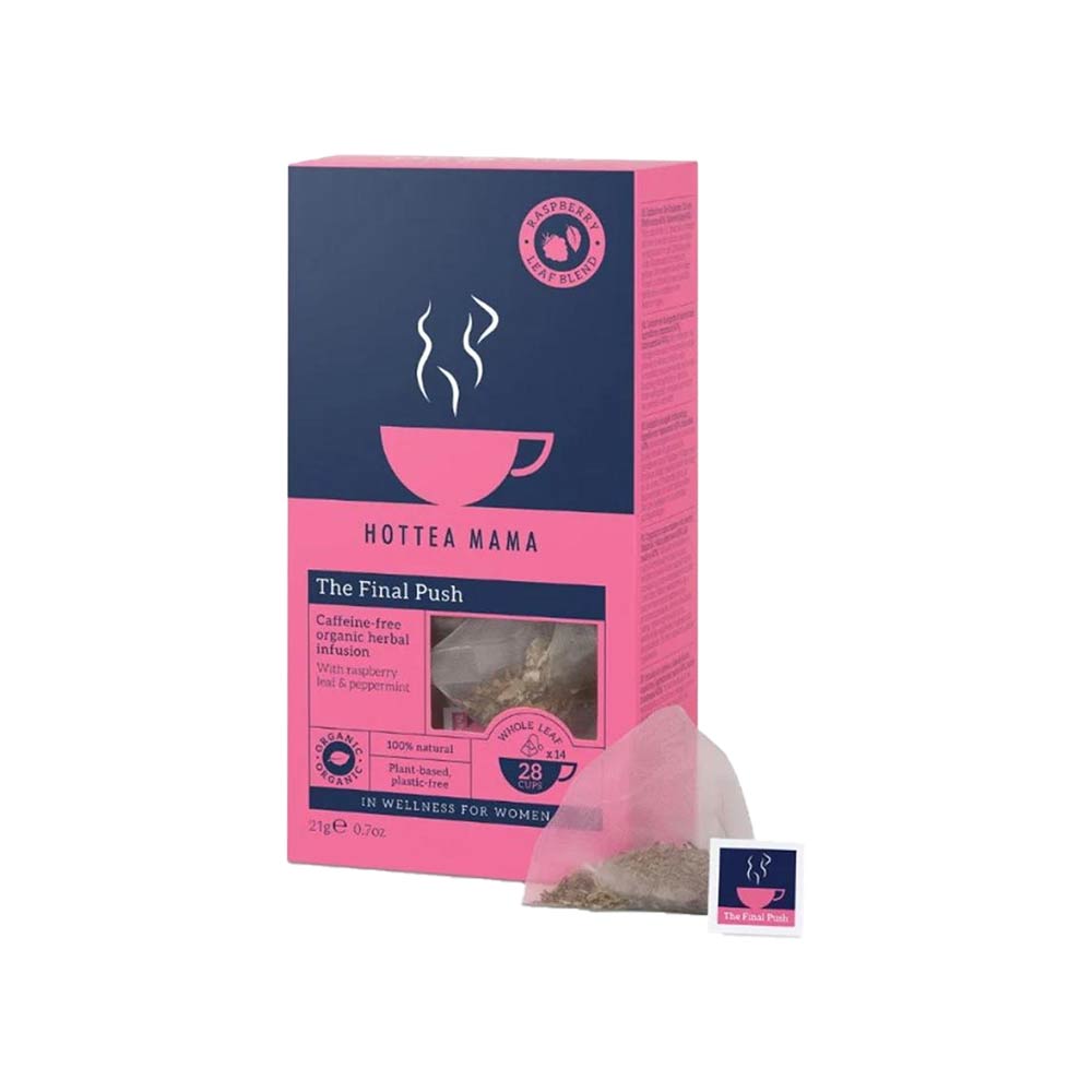HotTea Mama Organic Tea | The Final Push - 14 Tea Bags