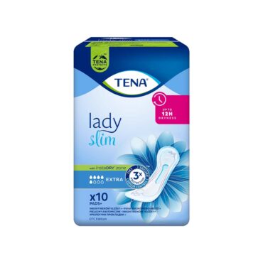 Tena Lady Slim with InstaDry Extra - 10 Pads