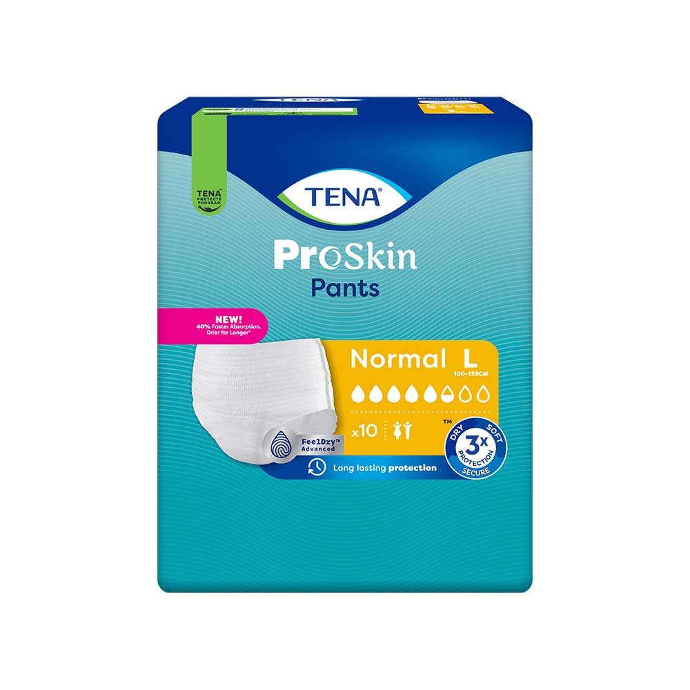 Tena ProSkin Pants Normal Size L - 10 Pants