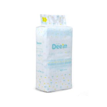 Deem Baby Tape Diapers Size 2 (4-5kg) Small - 42 Diapers