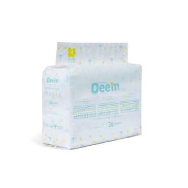 Deem Baby Tape Diapers Size 4 (9-14kg) Large - 30 Diapers