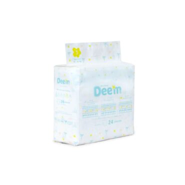 Deem Baby Tape Diapers Size 5 (12-18kg) XL - 24 Diapers