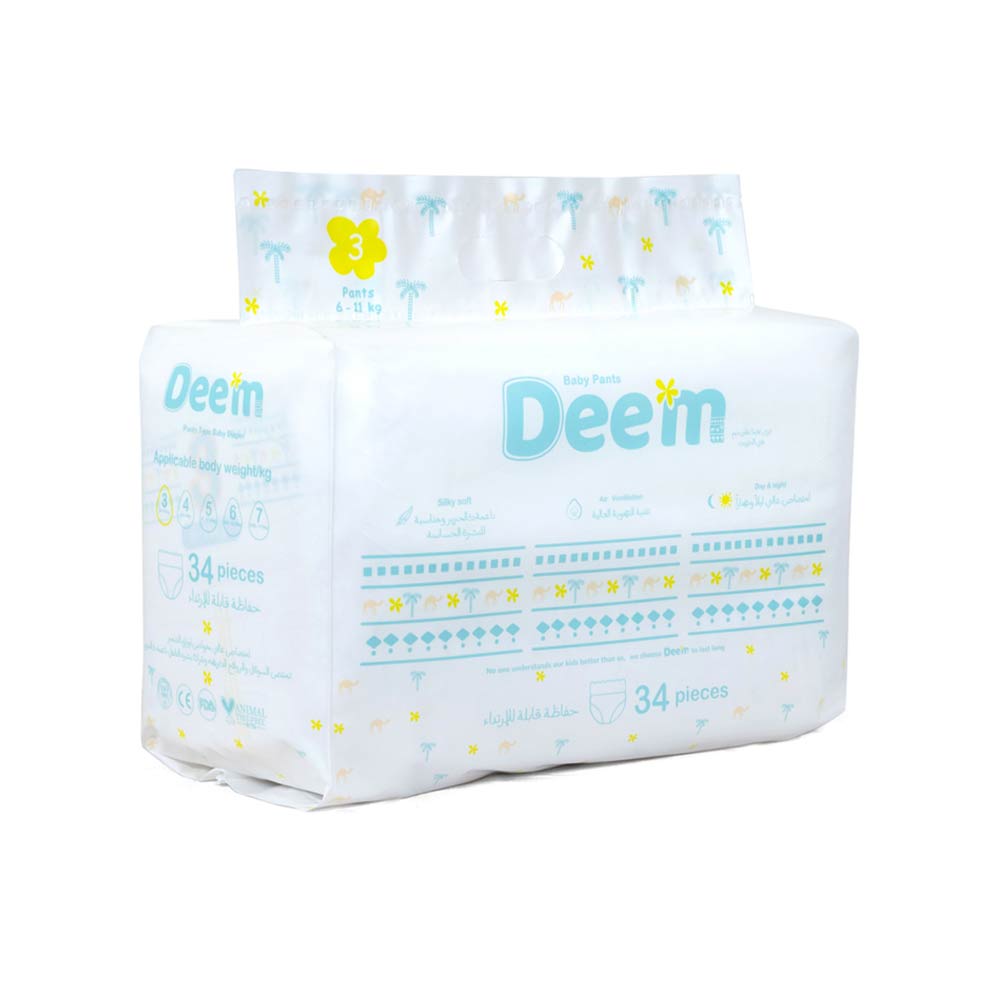 Deem Baby Pull Up Pants Size 3 (6-11kg) Medium - 34 Pants