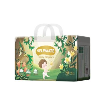 HelpMate Premium Baby Diapers Size Newborn (2-5kg) 46 Diapers