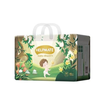 HelpMate Premium Baby Diapers Size Medium (6-11kg) 40 Diapers