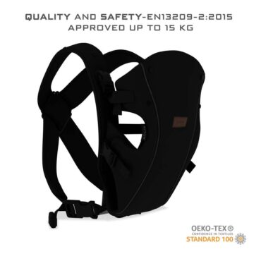 Neobreez ATLIX 3-In-1 Baby Carrier (0m+) Up to 3.5-15kg - Black
