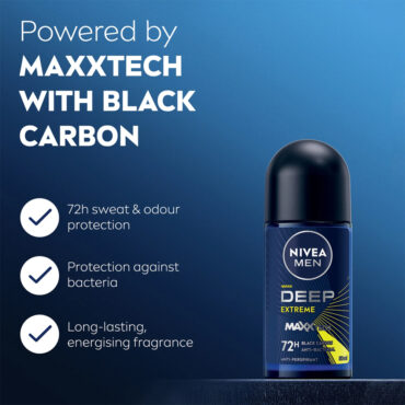 Nivea Men Deodorant Deep Extreme MaxxTech 50ml