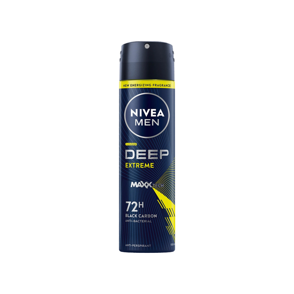 Nivea Men Deodorant Spray Deep Extreme MaxxTech 150ml