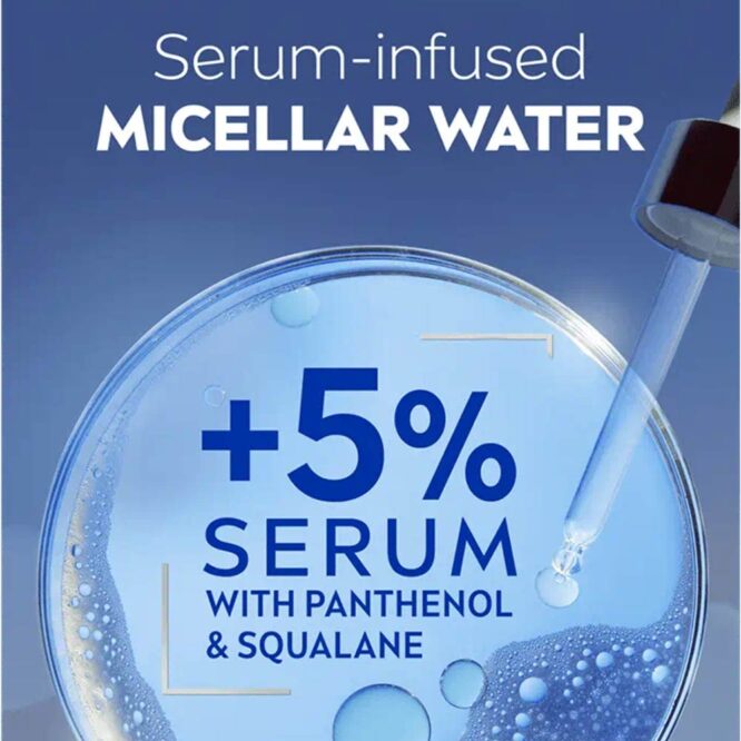 Nivea Mlcellar Water Restoring Face & Eyes With Seum 400ml