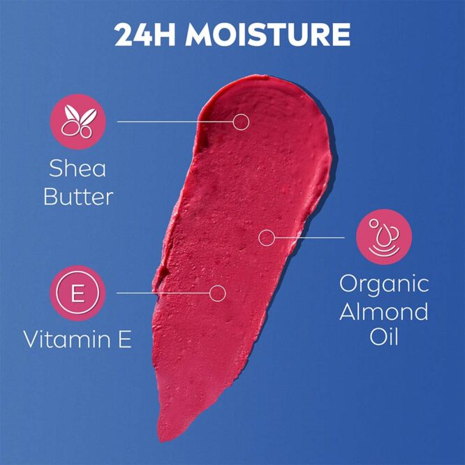 Labello 3-In-1 Caring Beauty Lip & Cheek Balm - Pink 4.8g