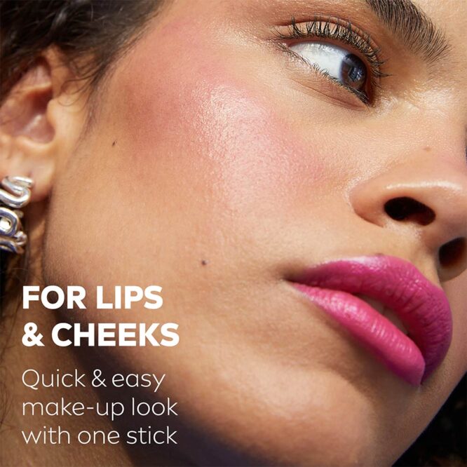 Labello 3-In-1 Caring Beauty Lip & Cheek Balm - Pink 4.8g