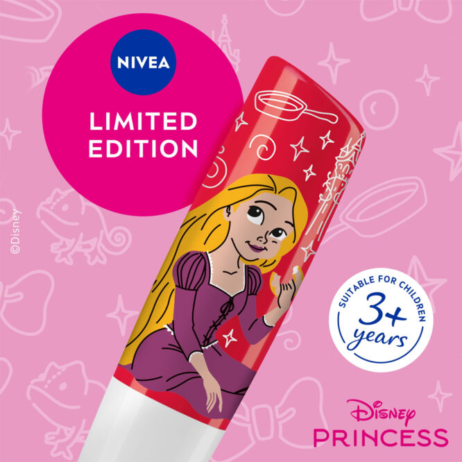 Labello Disney Princess Rapunzel Lip Balm - Wild Cranberry 4.8g