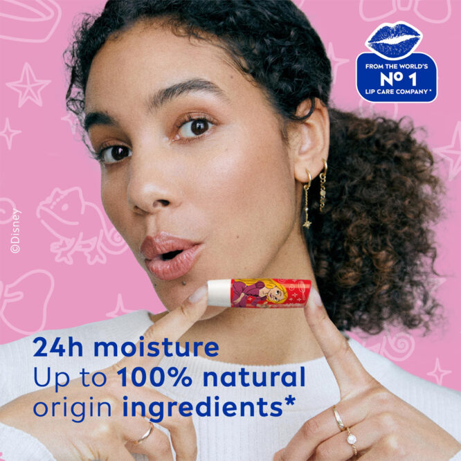 Labello Disney Princess Rapunzel Lip Balm - Wild Cranberry 4.8g