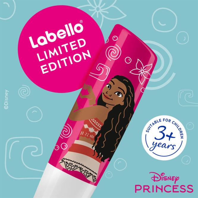 Labello Disney Princess Moana Lip Balm - Watermelon Sorbet 4.8g